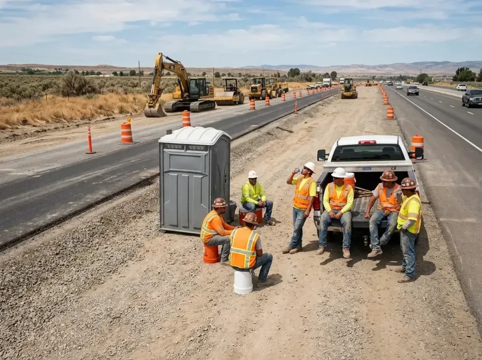 highway-road-construction-crew-007 — frequently asked questions, Porta Potty and Restroom Rentals in Pleasure Point, CA